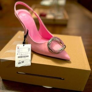 Zara heels New with box